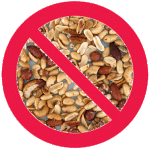 Bild: Nötter förbjudna